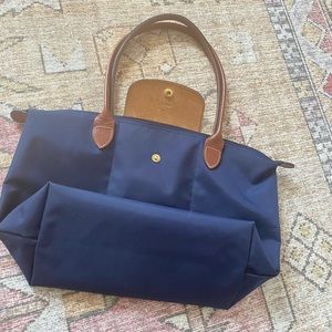 longchamp small size long handle Tote